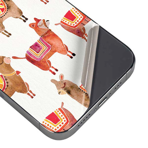 Alpacas by Cat Coq iPhone 16e Skin
